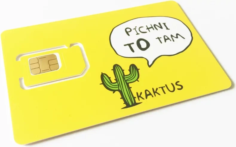 SIM karta Kaktus vhodná do iQGSM