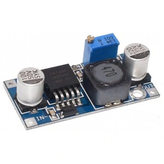Měnič napětí (step-down) LM2596, 15W (4V-40V na 1.25V-35V až 3A)