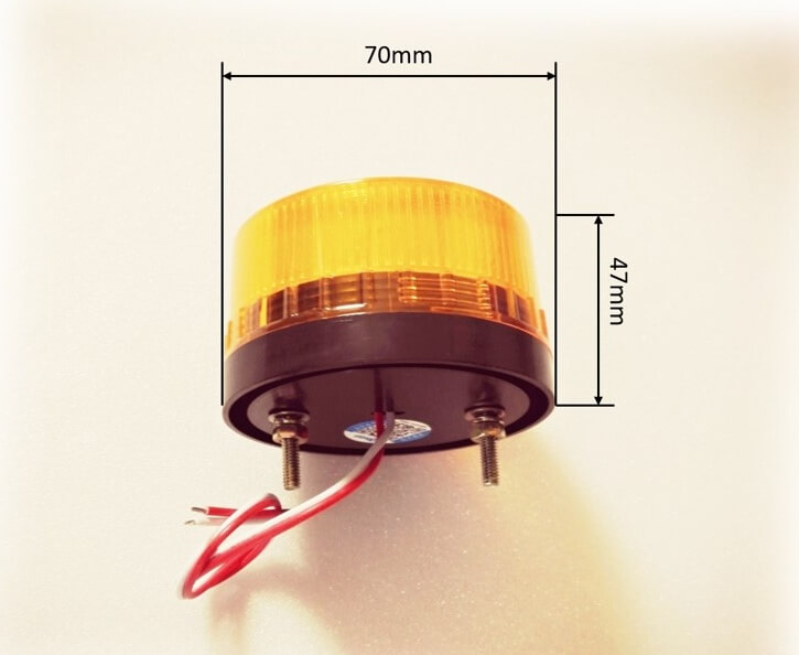 LED blikač 12-24V