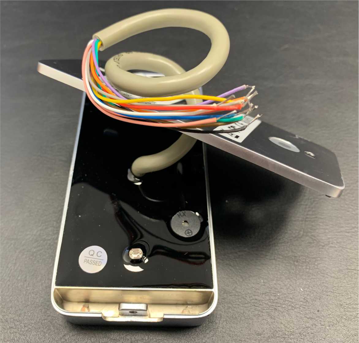 ACK3W -venkovní přístupový systém s klávesnicí a čtečkou RFID čipů 