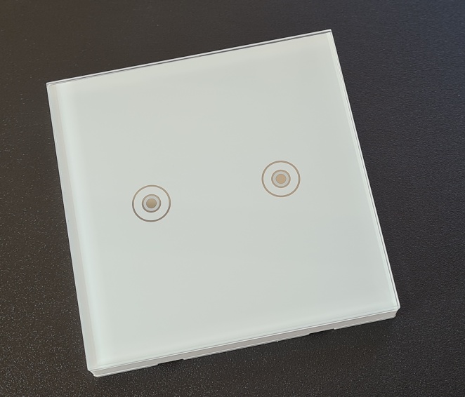 Nástěnný dálkový ovladač - bílý