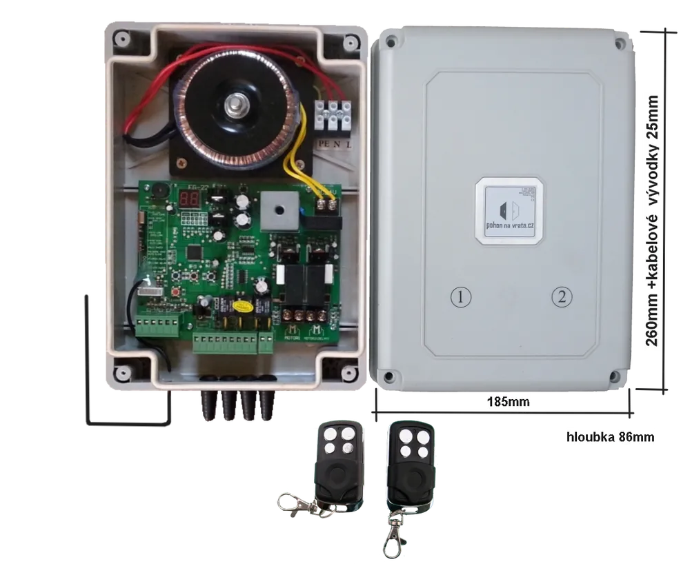 Pohon pro dvoukřídlá vrata A1