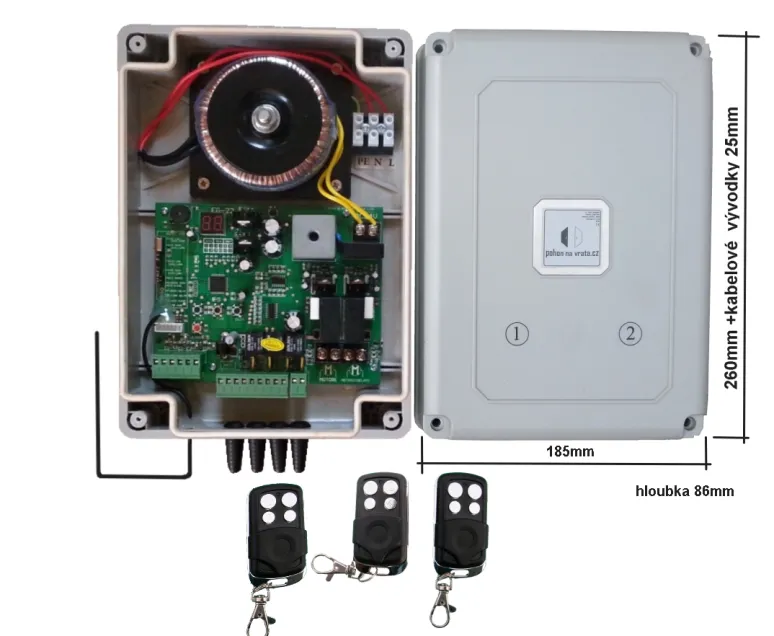 Pohon pro dvoukřídlá vrata A2.4